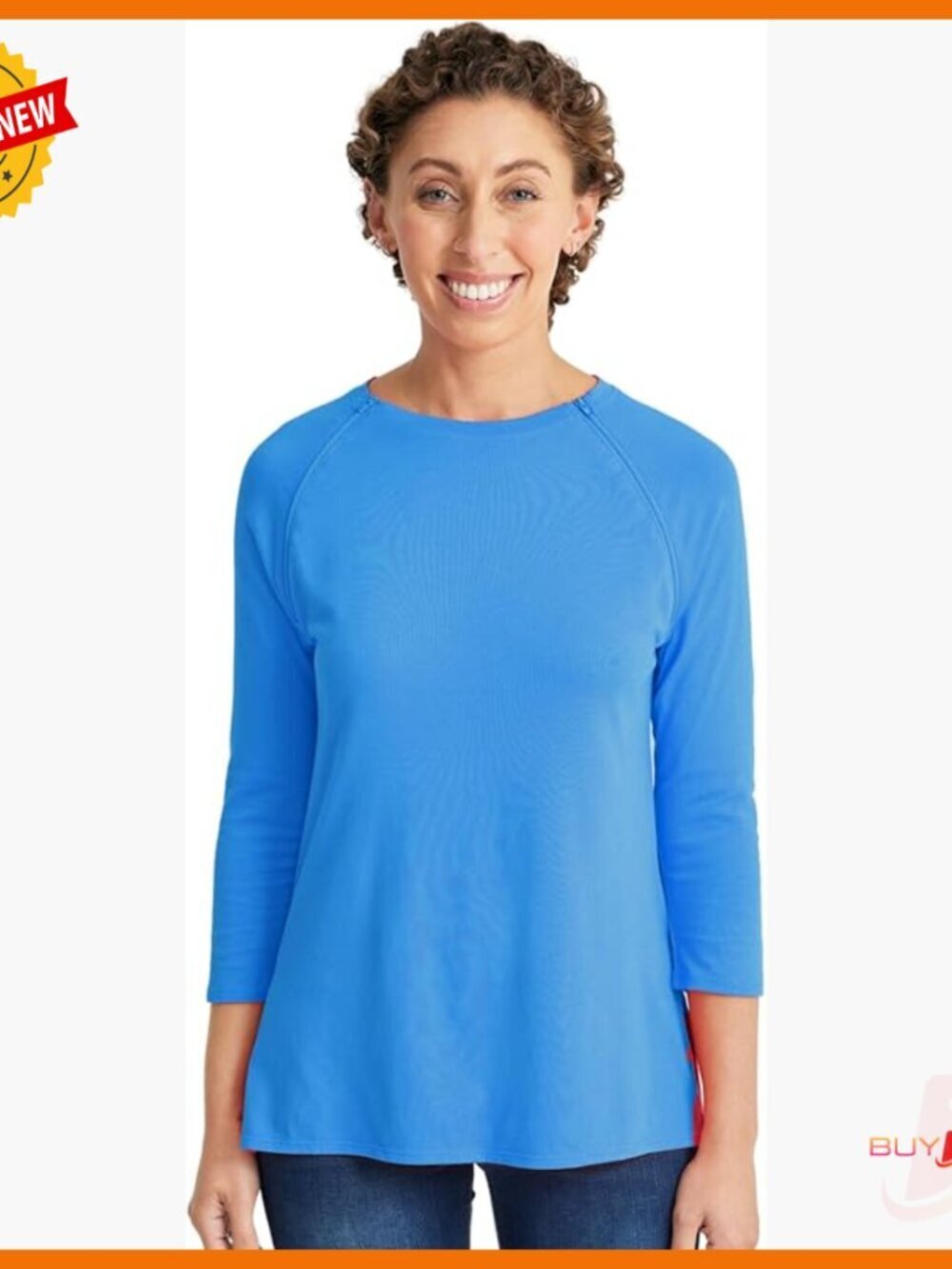 Long Sleeve Chest Port Access Shirt Slim Fit Cotton Modal Blend